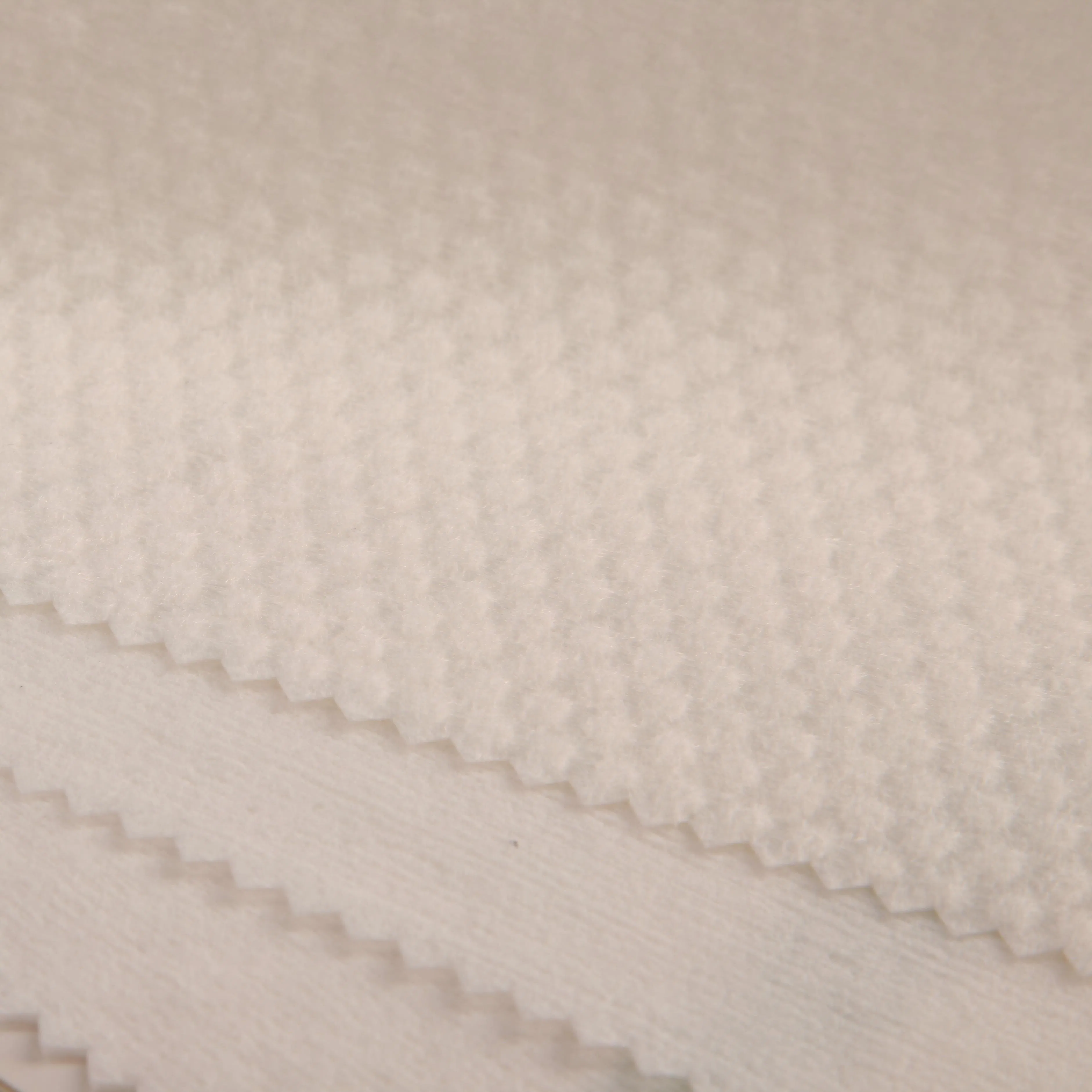 High Strength Rayon Polyester Spunlace Nonwoven Fabric for Antibacterial Wipes