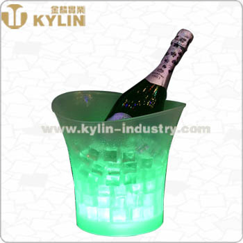 Multi-Use Plastic Illuminated LED Ice Bucket