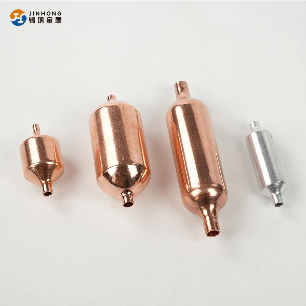 Factory Directly Dryer Filter for Fridge Air Conditioner Refrigeration Parts Reservoir Copper Filter Dryer 1/4, 3/8, 1/2, 5/8, 3/4 Support Customized