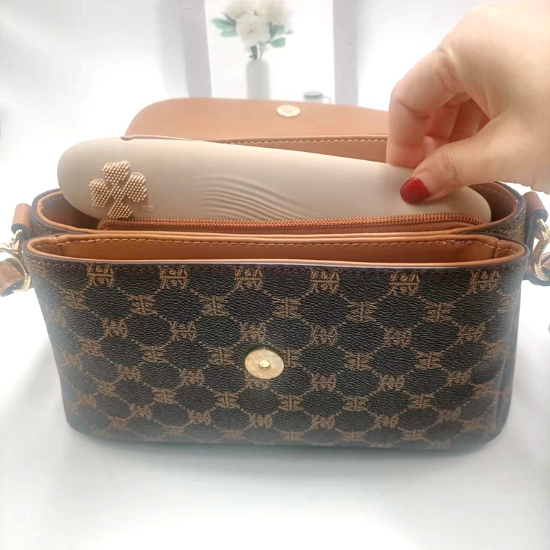 Silicone Cosmetic Brush Organizer Bag Silicone Makeup Brush Pouch Container