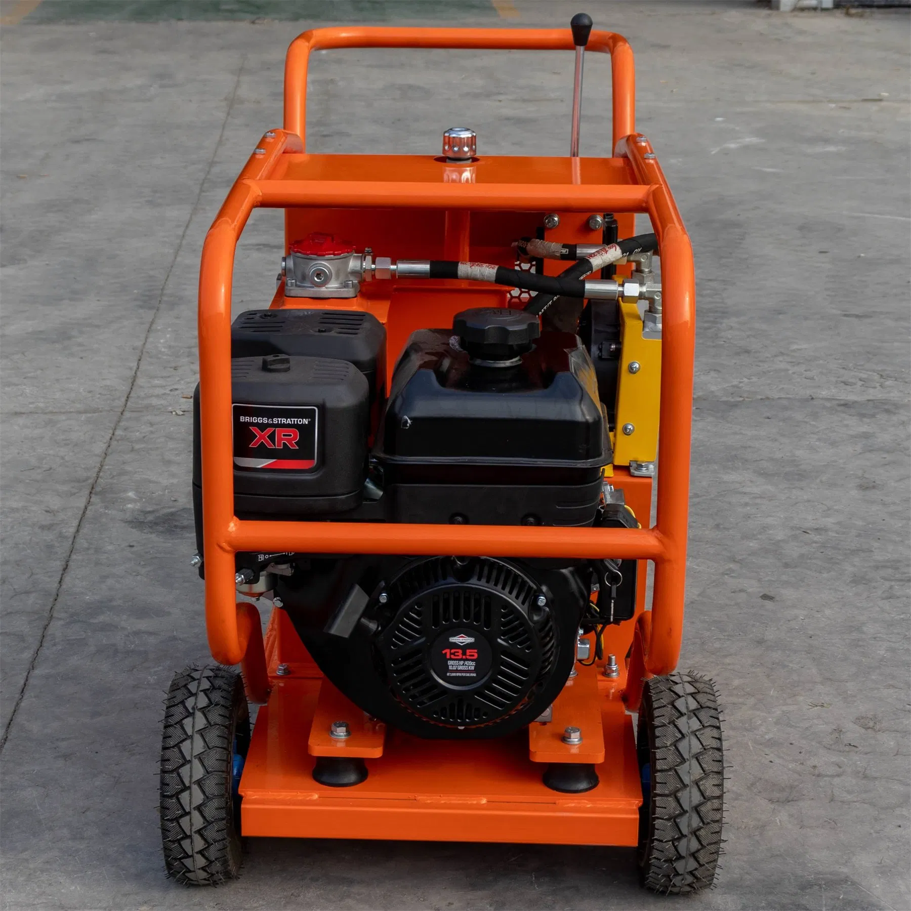 Hydraulic Power Station Hand Push Type Portable Gas Engine Hydraulic Power Pack Unit Supplier