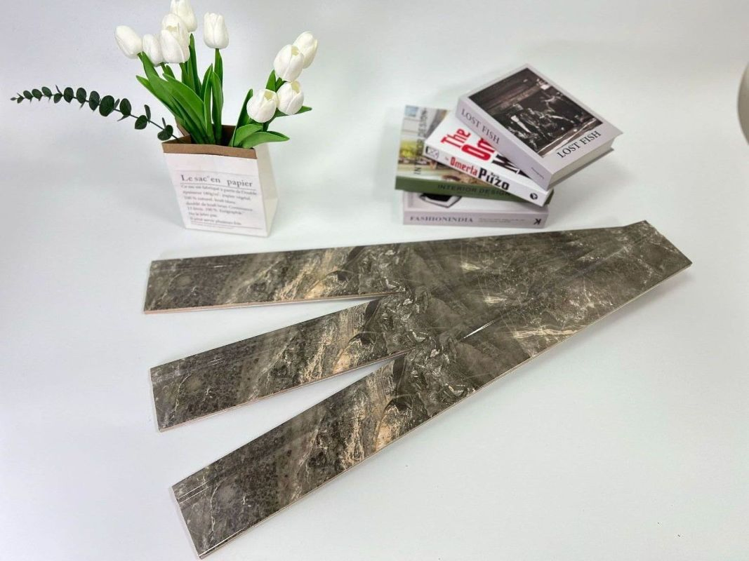 Modern Design 100*800mm Border Porcelain Ceramic Skirting Tile Wall Floor Edge Decoration