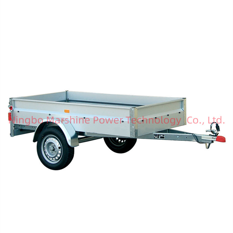 Metal Caravan and Camper Sheet Metal Cart with Chassis and Tray