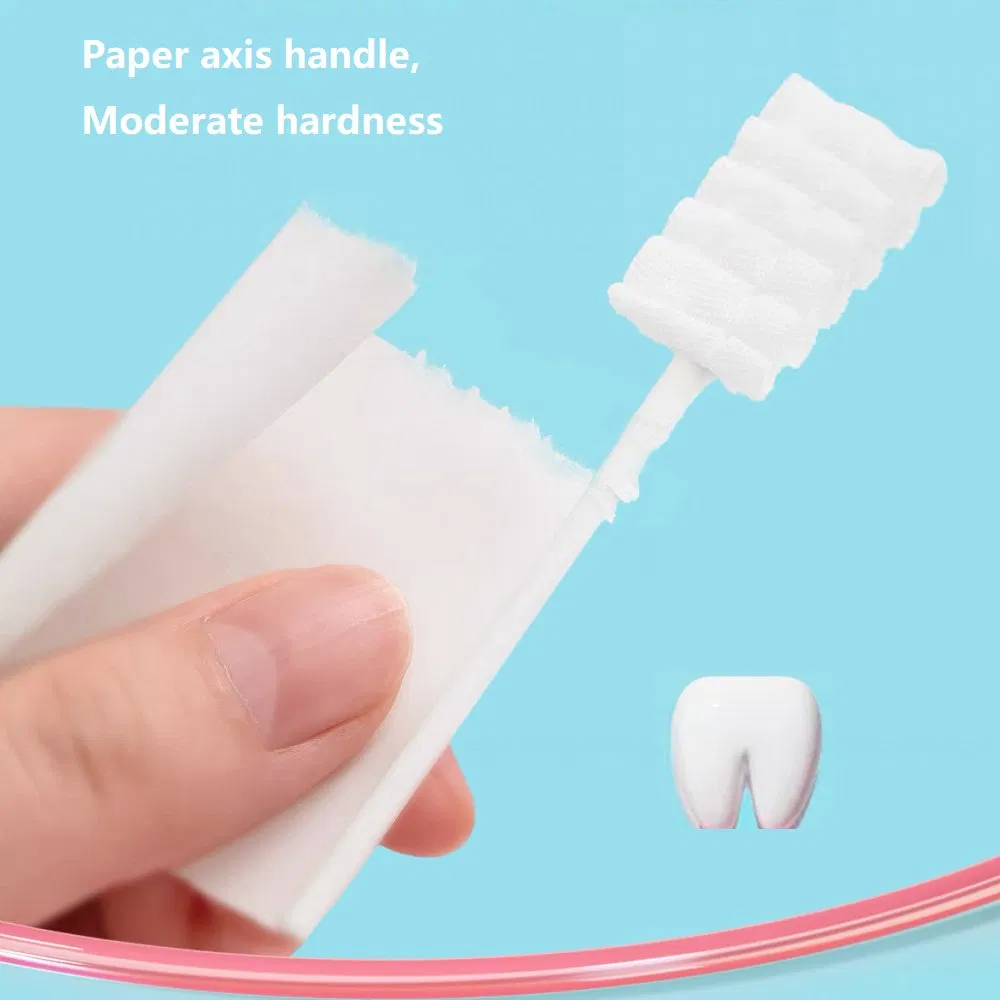 Baby Oral Cleaner Disposable Gauze Toothbrush