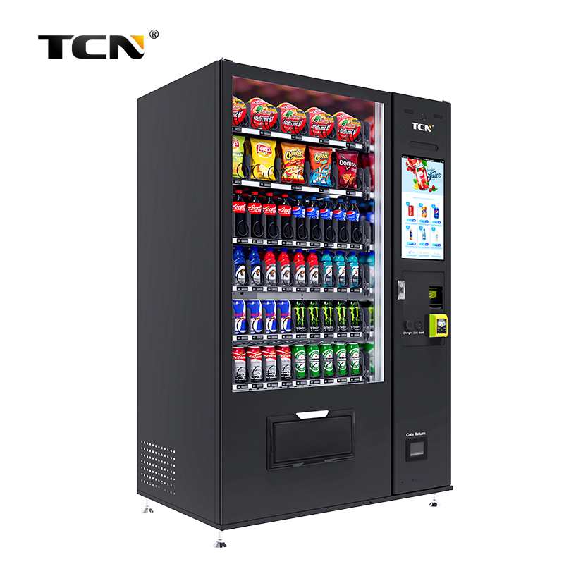 Tcn Large Capacity Automatic Combo Snacks Drinks Vending Machines Supplier