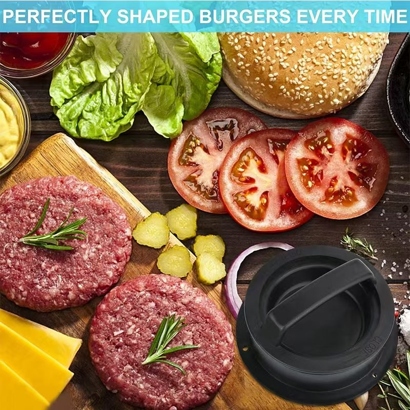 Nonstick Hamburger Maker and Meat Press for Quick Household Cooking