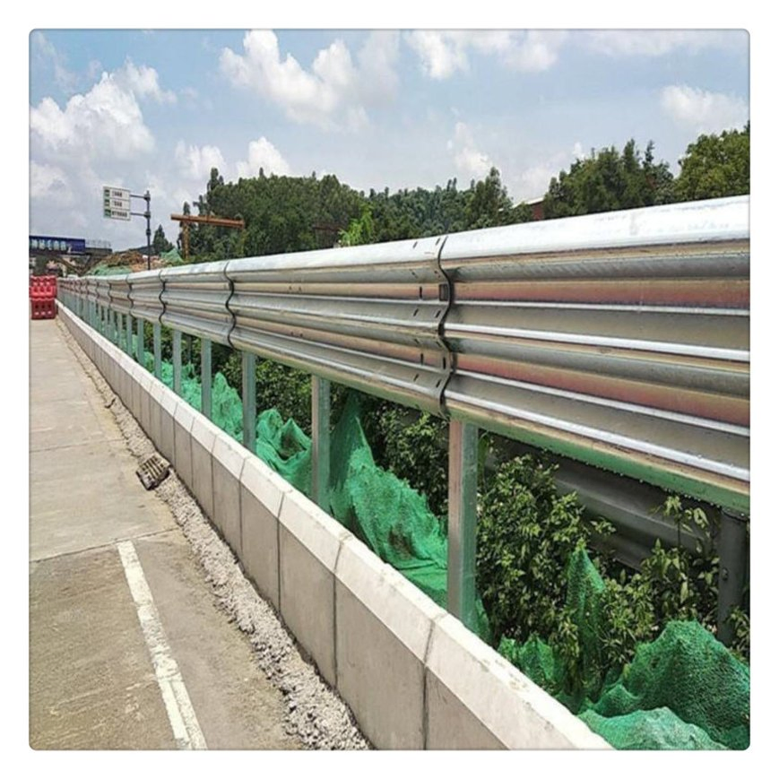 Anti Corrosion High Performance Highway Safety Three Beam Corrugated Thrie Beam Guardrail