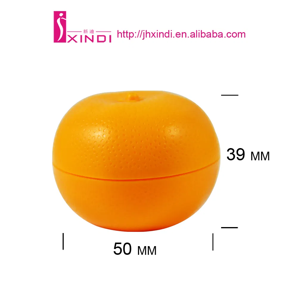Organic Moisture Cheap Moisture Orange Shape Lip Balm
