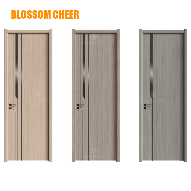 Premium Interior Fire Safety Carbon Crystal Plate Door