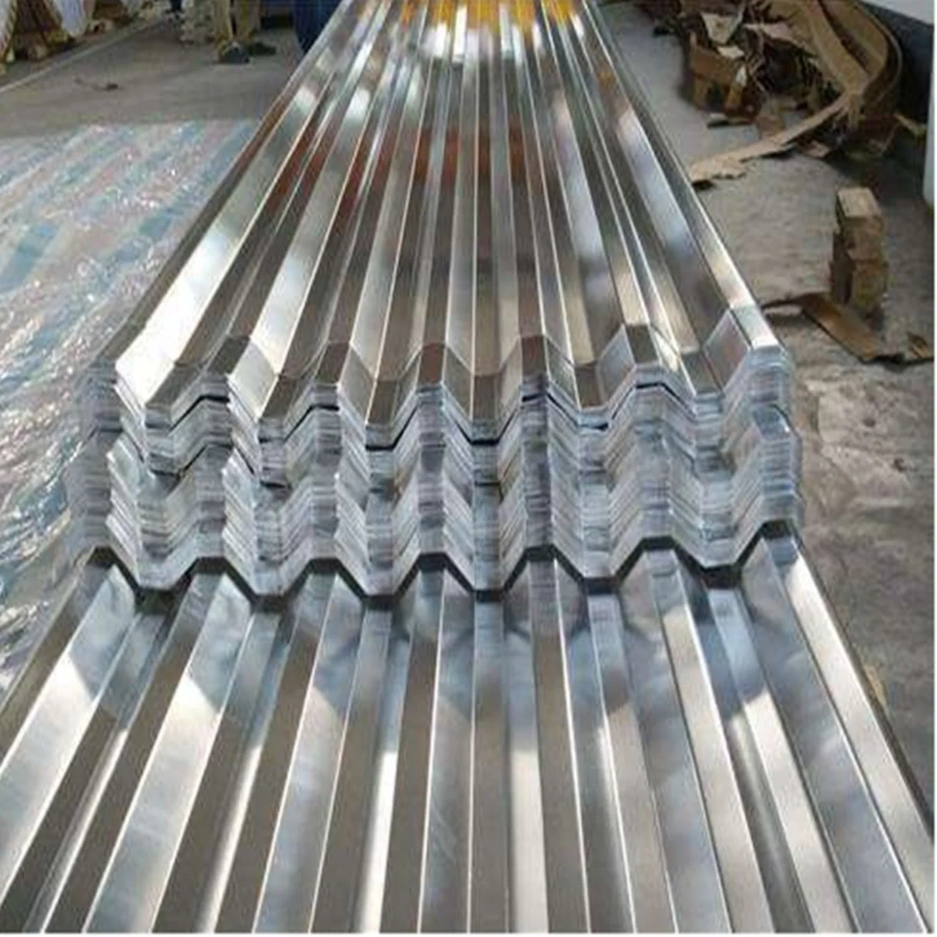 Red Color Corrugated Roofing Steel Sheet
