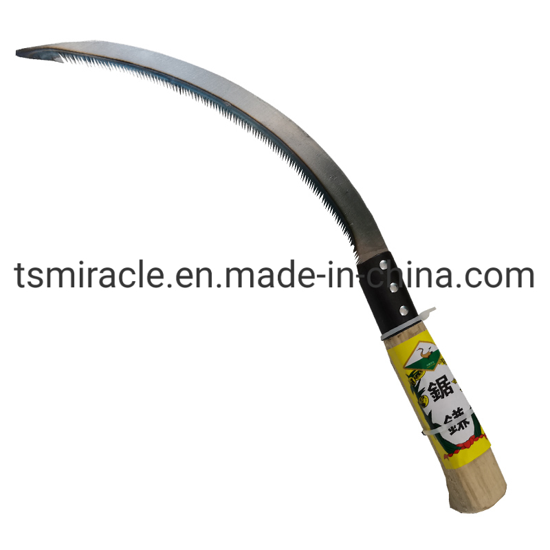 General Purpose Tempered Steel Serrated Blade Long Handle Grass