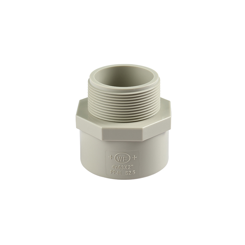 Plastic Pipes& Fittings Pph Union for Corrosive Acid and Alkali