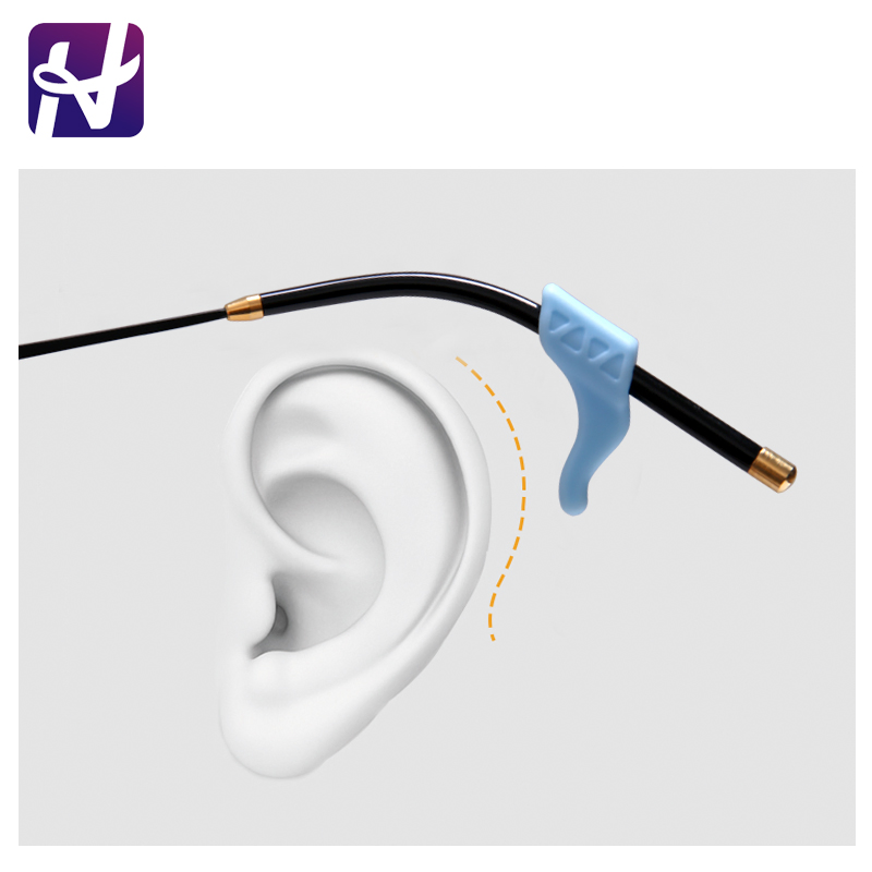 Small Silicone Sports Lock for Eyeglass Frame