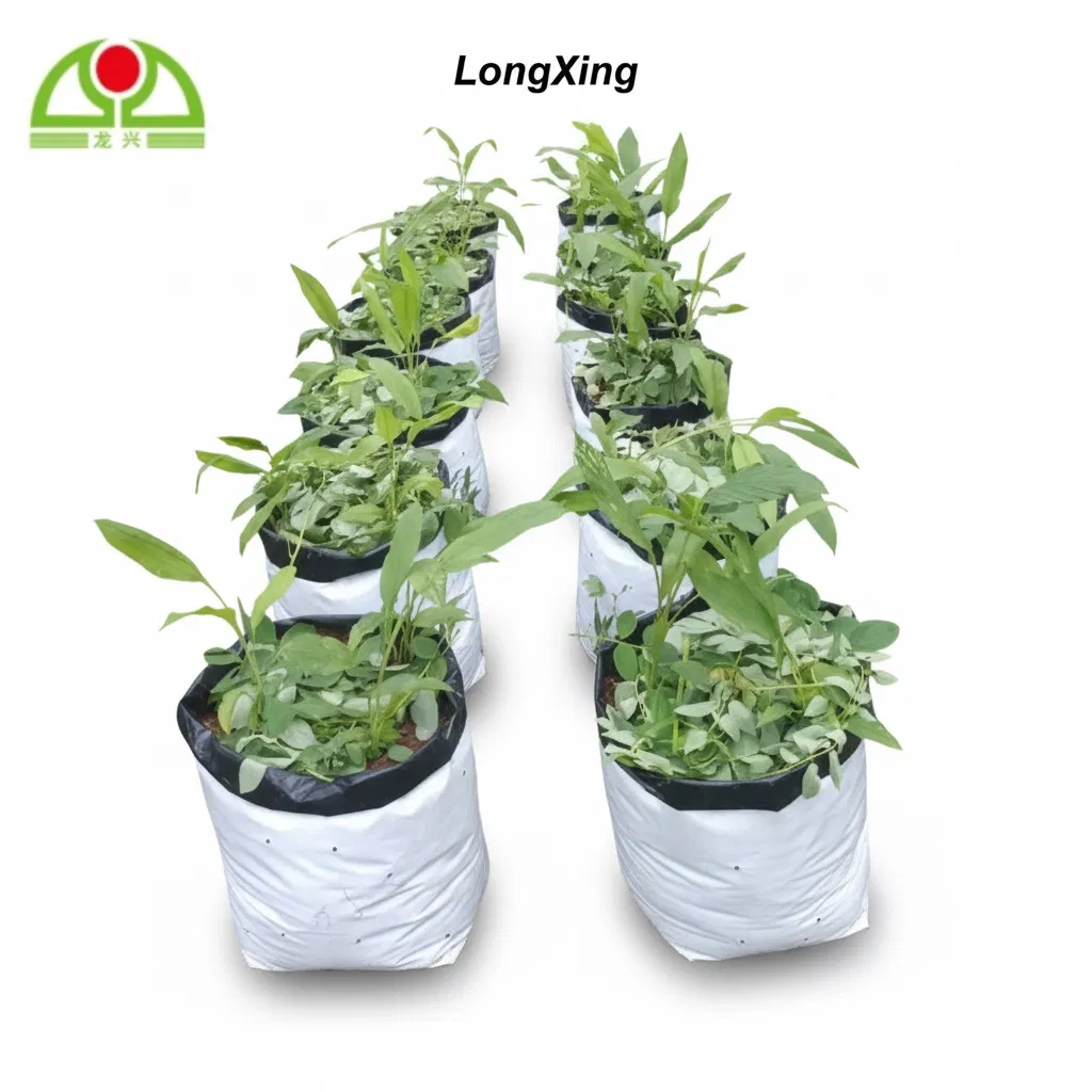 UV Stabilized Poly Bag for Nurseries Plants Garden Growing