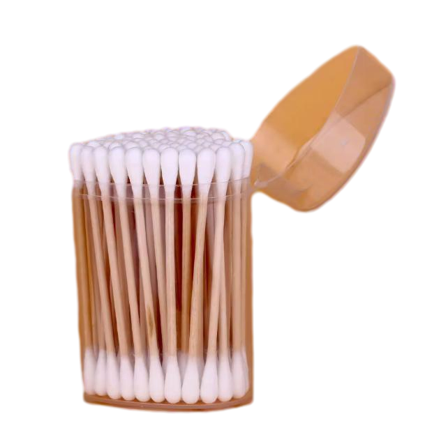 Disposable Bamboo Cotton Buds Makeup Remove Cotton Buds