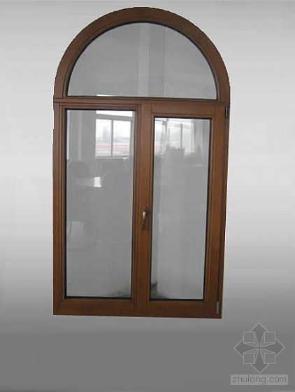  Double Panel Tempered Double Clear Glass Solid Wood Window