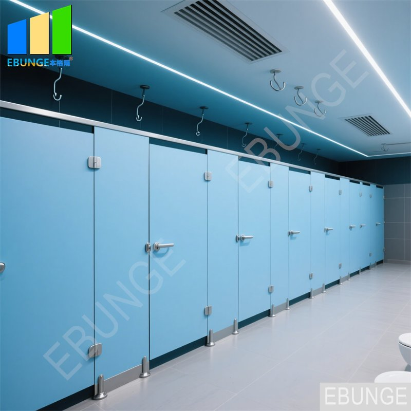 Moisture-Proof HPL Bathroom Cubicle Partitions
