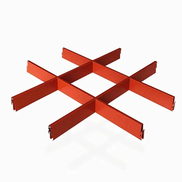 Modern Grille Aluminum Ceiling Panels for Stylish Interiors
