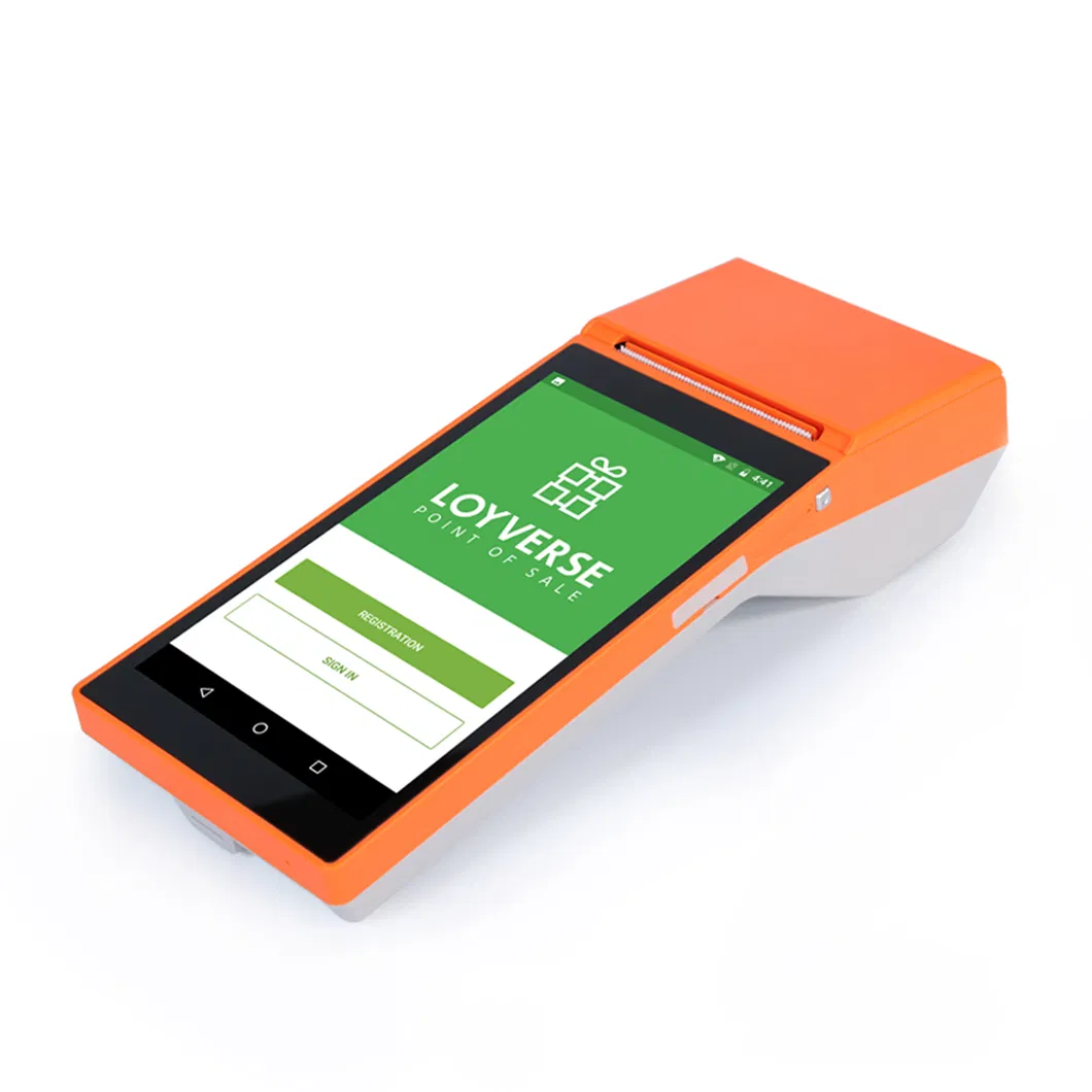 5.5" Android Handheld Mini POS Sp02 with Inbuilt Printer