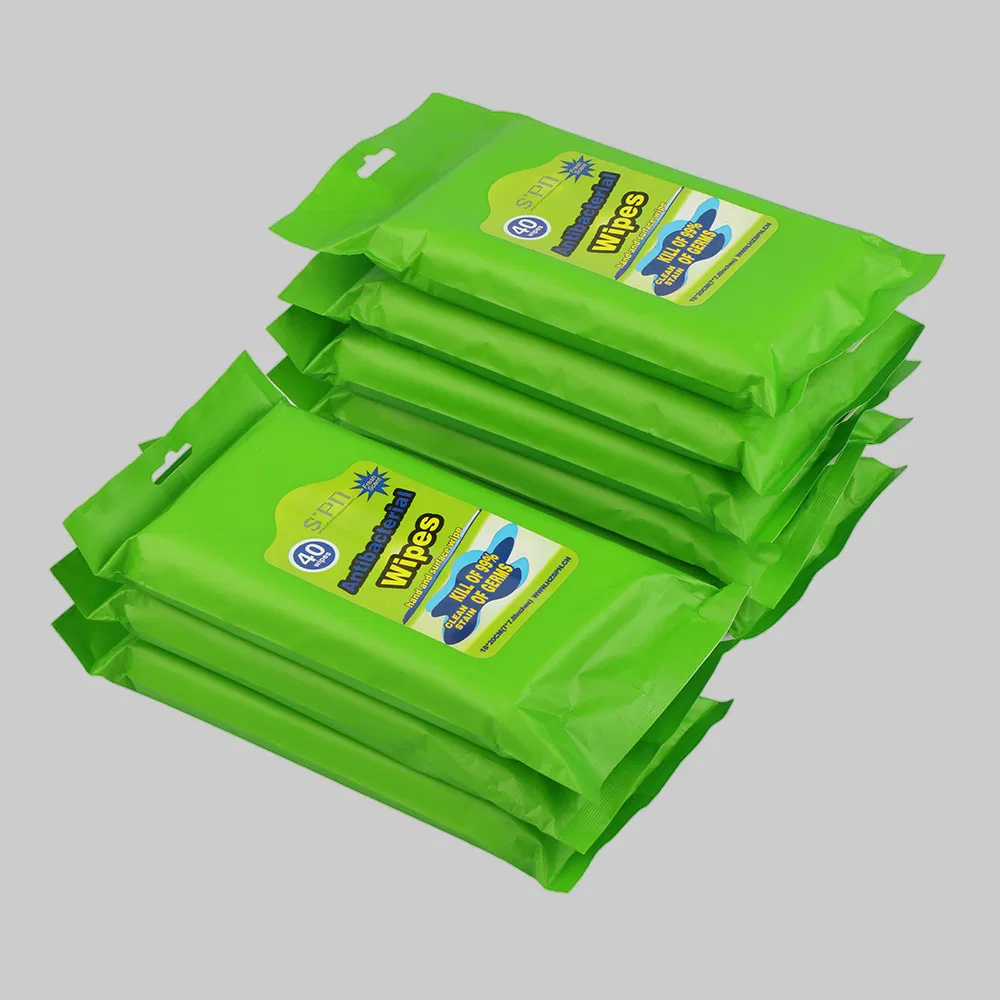 Anti Mosquito Wipes Toy Wipe Sunscreen Wipe Shoes Wipes Tooth Wipe Baby Wipe Feminine Intimate Wipes Biodegradable and Natural Bamboo Cleaning Wet Wipe