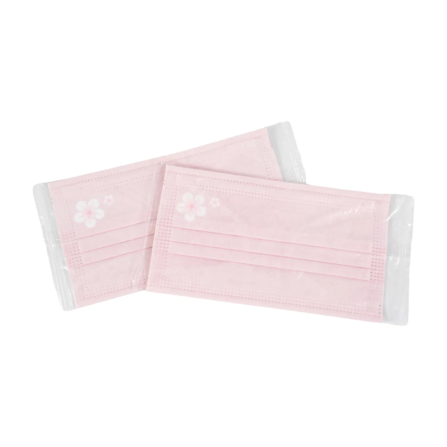 High Filtration Efficiency Dustproof Pink Disposable Face Shield