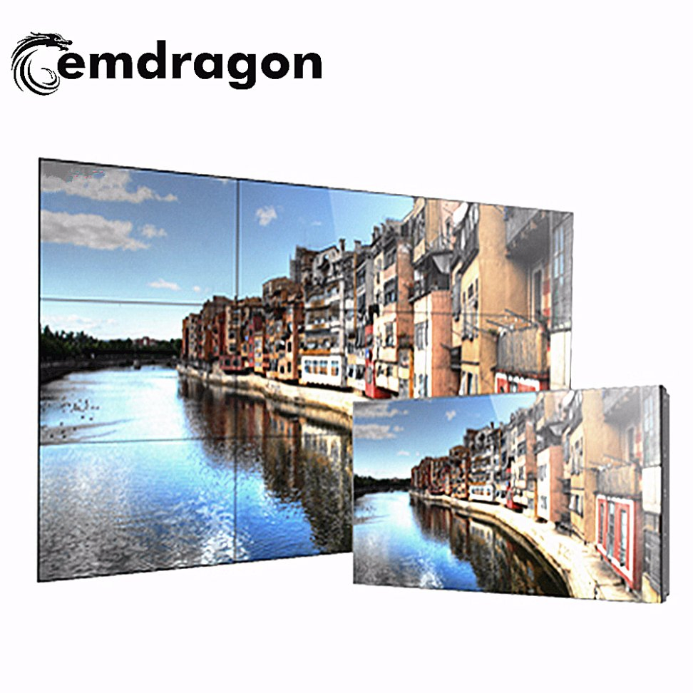Shopping Mall Fashion Shop 46 Inch Video Wall 3X3 TV Wall LG/Samsung Panel 1.8mm 3.5mm 5.5mm Slim Bezel LCD Video Wall