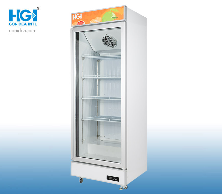 Коммерческий холодильник для напитков LC-480NF, 466 л