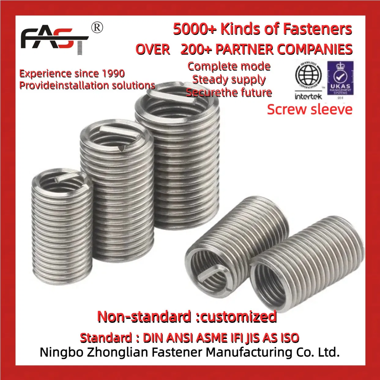 Heavy-Duty Screw Sleeve with High Load-Bearing Capacity