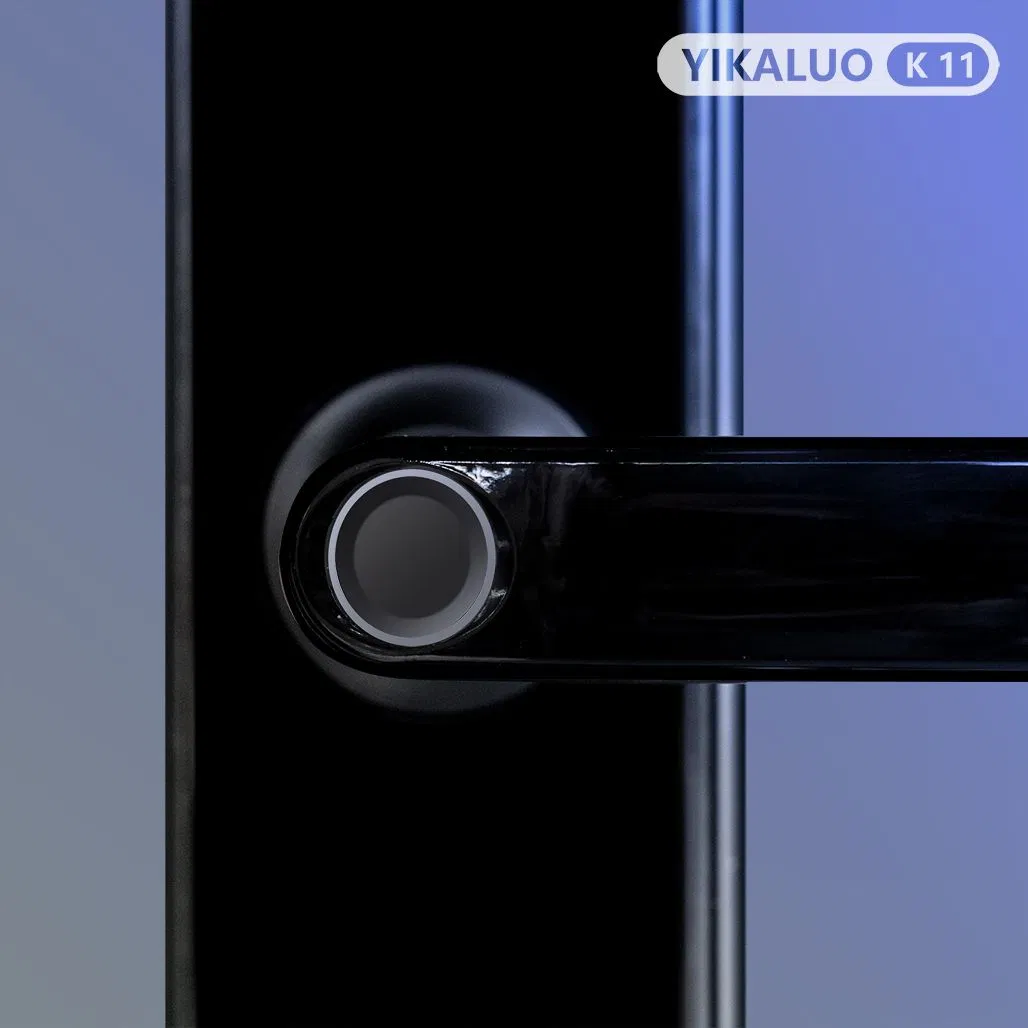 Chinese New High Quality Keyless Electric Support Nine National Languages Modern High-Tech 3D Password Aluminum Alloy Fingerprint Smart Mechanical Lock