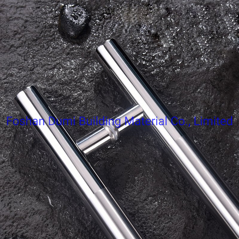 High Quality Stainless Steel Dia 38 Glass Door Pull Handle