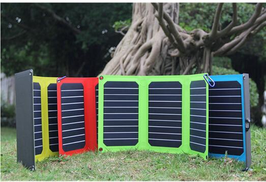 21W Sunpower Solar USB Portable Mobile Phone Battery Power Foldable Panel Charger Power Best