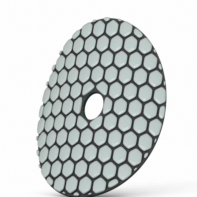 Dry/Wet Use for Marble, Granite, Quartz & Tile Premium Diamond Polishing Pads