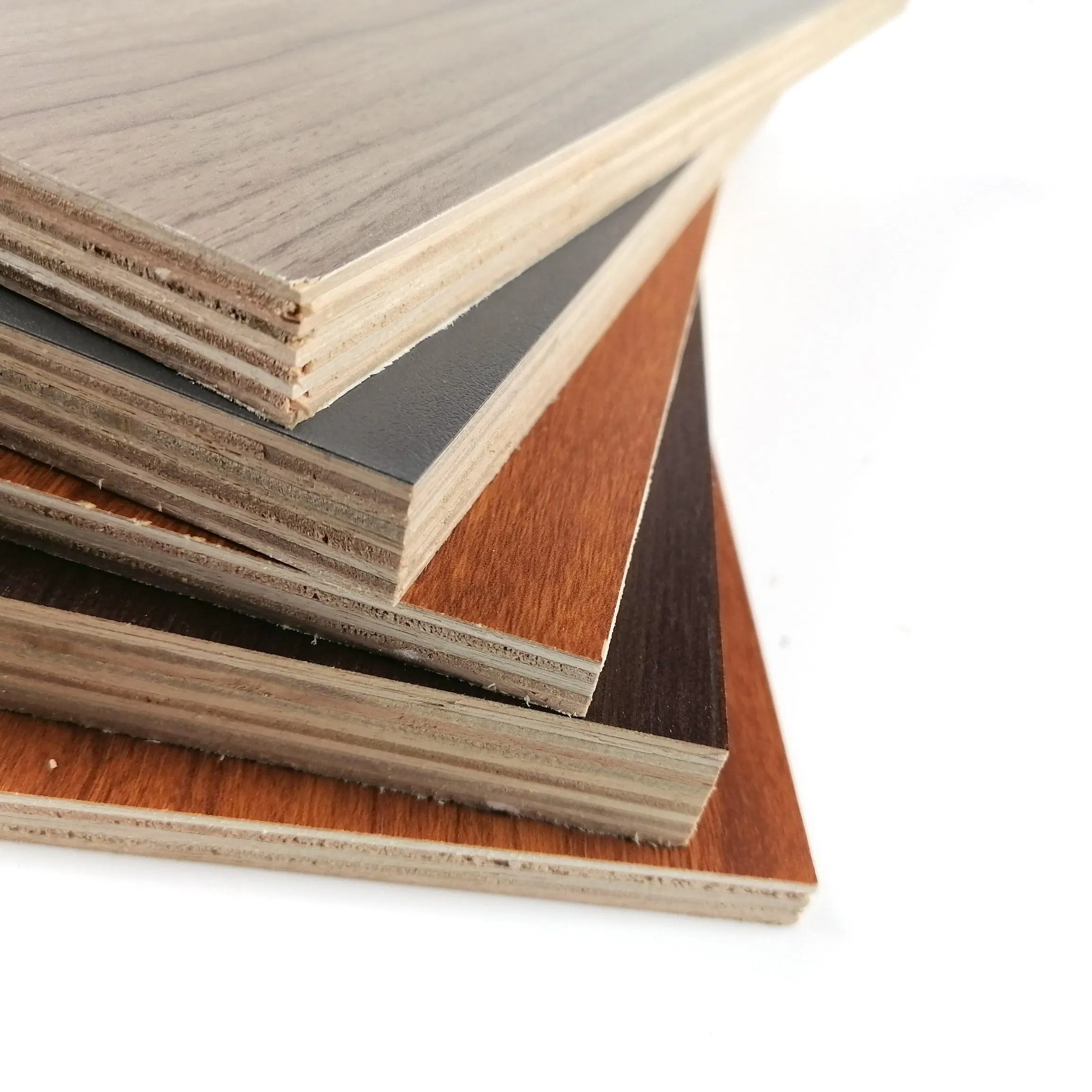 Melamine Paper Laminated Plywood Sheets for Furniture Decoration Made in China