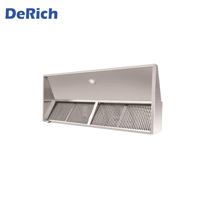 Derich Range Hood Intelligent Control Charcoal Filter 4-Speed Exhaust Fan Range Hood Stainless Steel Kitchen Range Hood
