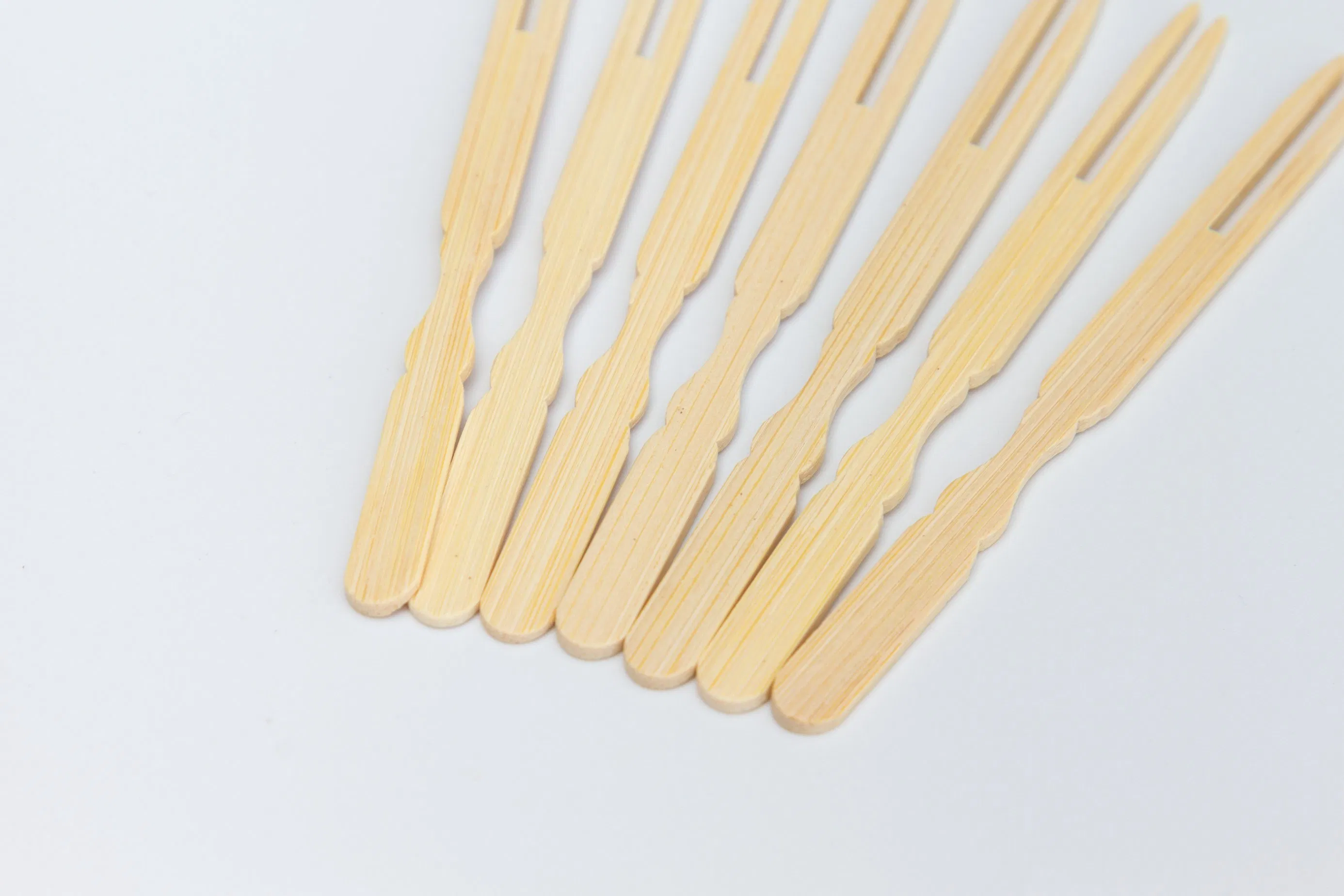 Kebab Meat Fruit Picking Device BBQ Burger Flat Skewer Sticks for Supermarket