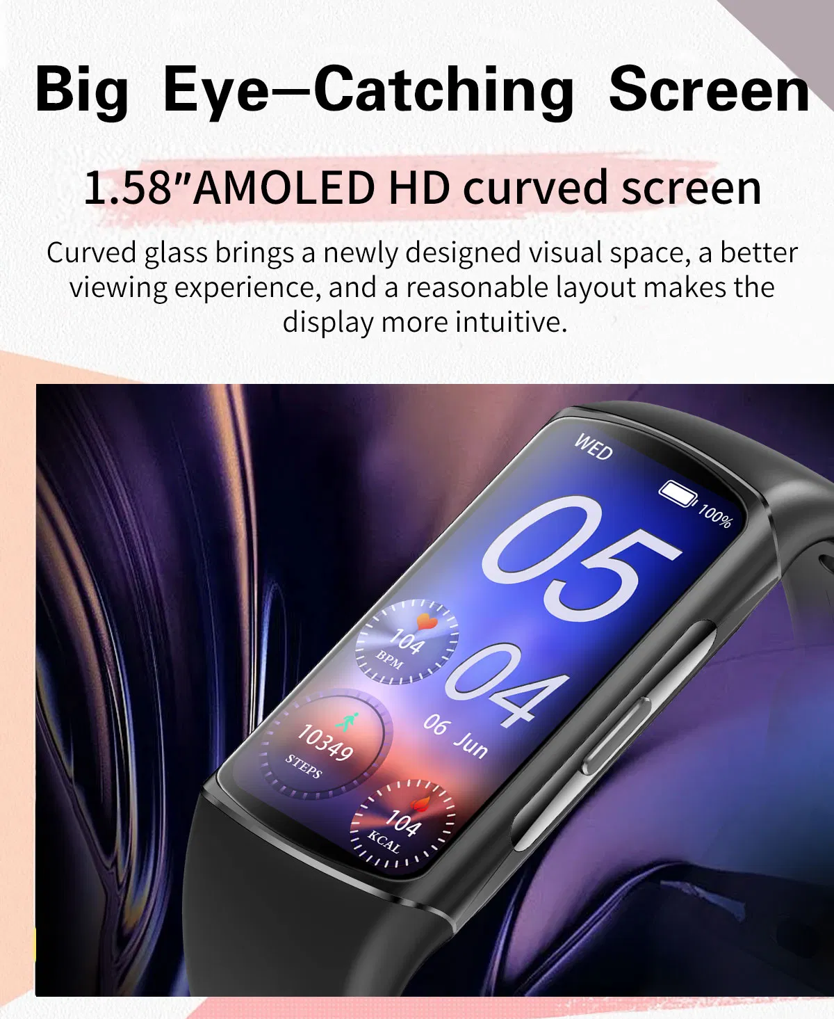 Умные часы с тонометром и пульсометром для Android и iOS