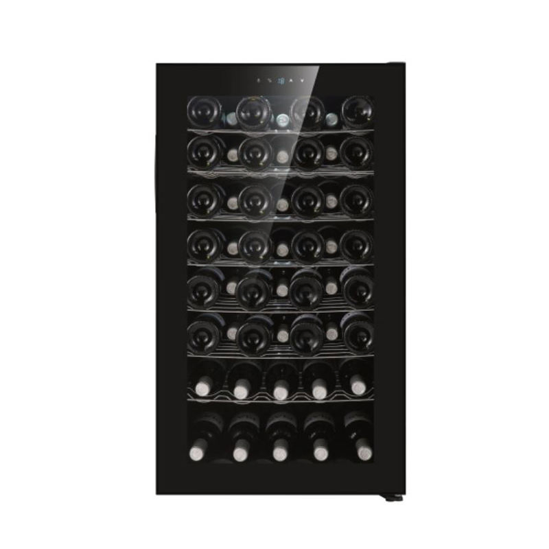 Mini Electric Vinos R6ooa Compressor Wine Beverage Display Cooler Fridge Refrigerator Stainless Steel Rack