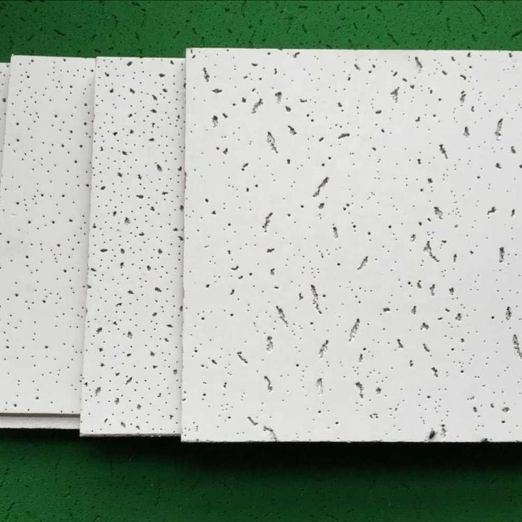 Acoustic Low Price Mineral Fibre False Ceiling Board 595*595*16mm