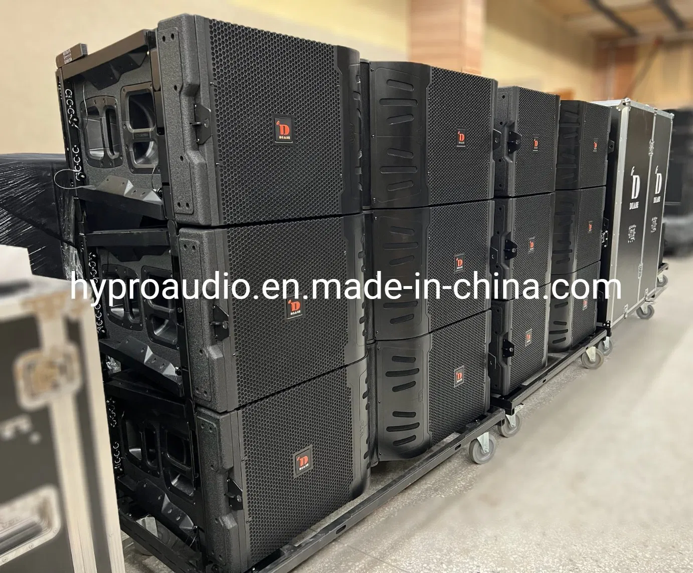 Premium Diase V25 Dual 15-Inch Three-Way Outdoor Line Array Speaker