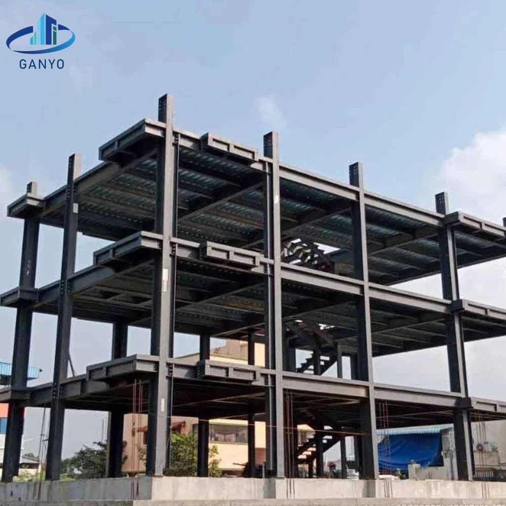 Philippine Steel H Beam Pipe Frame Structure Car Parking Canopy Shed Roof Design Steel Building Garage