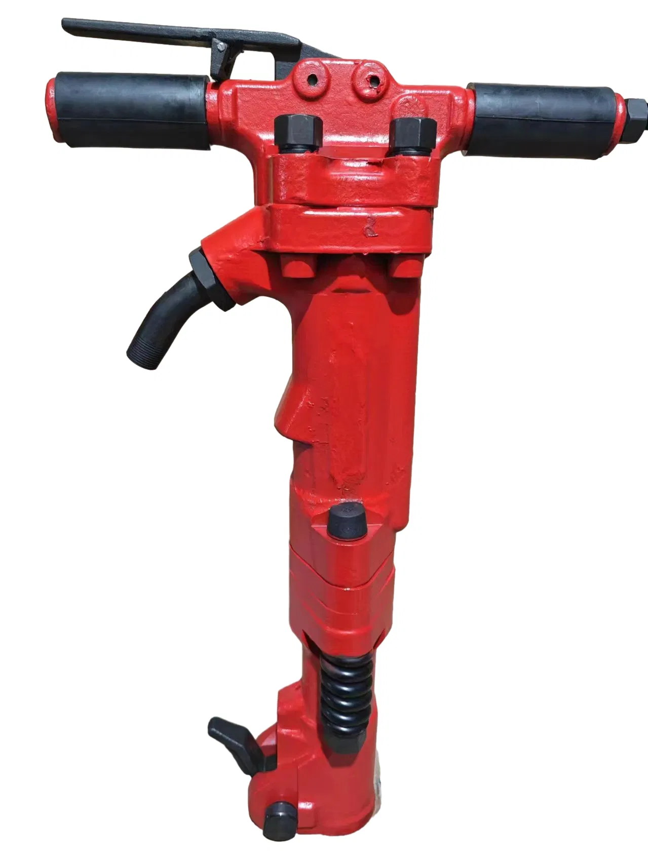 Powerful Hand-Held Pneumatic Hammer for Rock Crushing Jobs