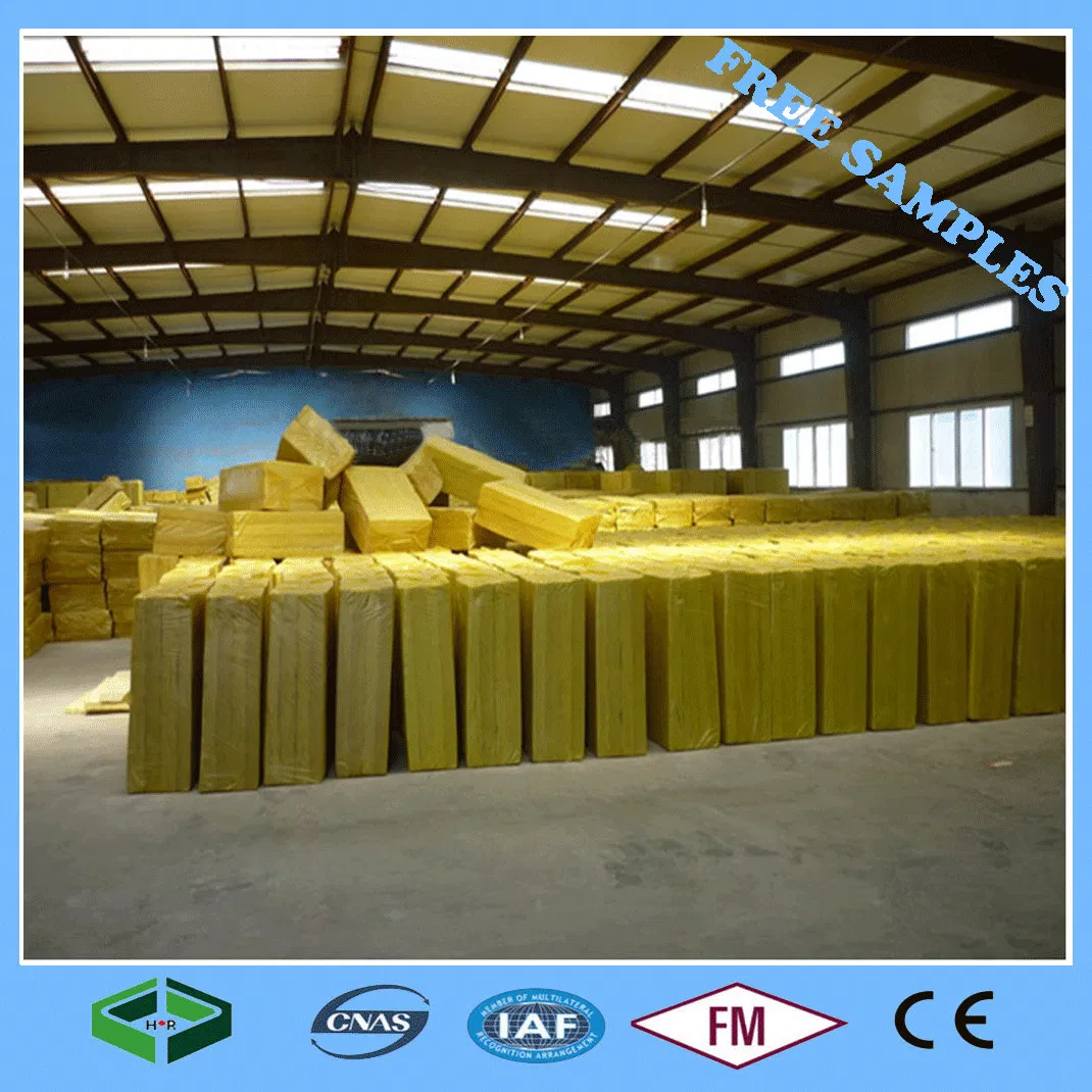 50mm 12kg/M3 Fireproof Heat Insulation Glass Wool Board