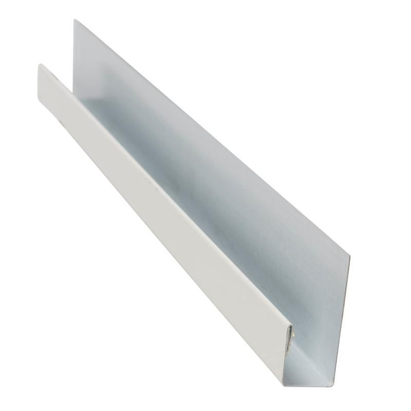 . 018 White Brown Black Aluminum J Trim Channel to USA