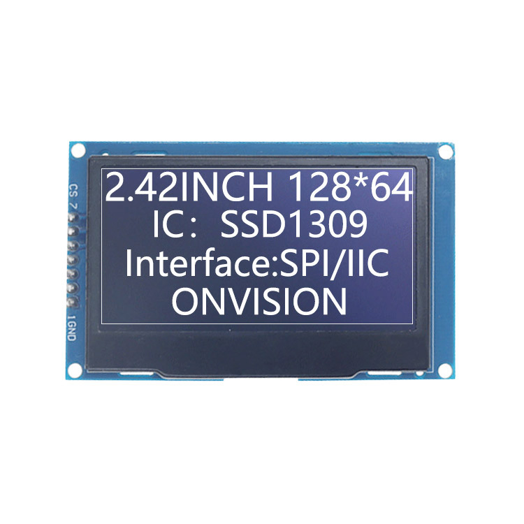 OLED-дисплей 0.96 дюйма AMOLED, высокий контраст