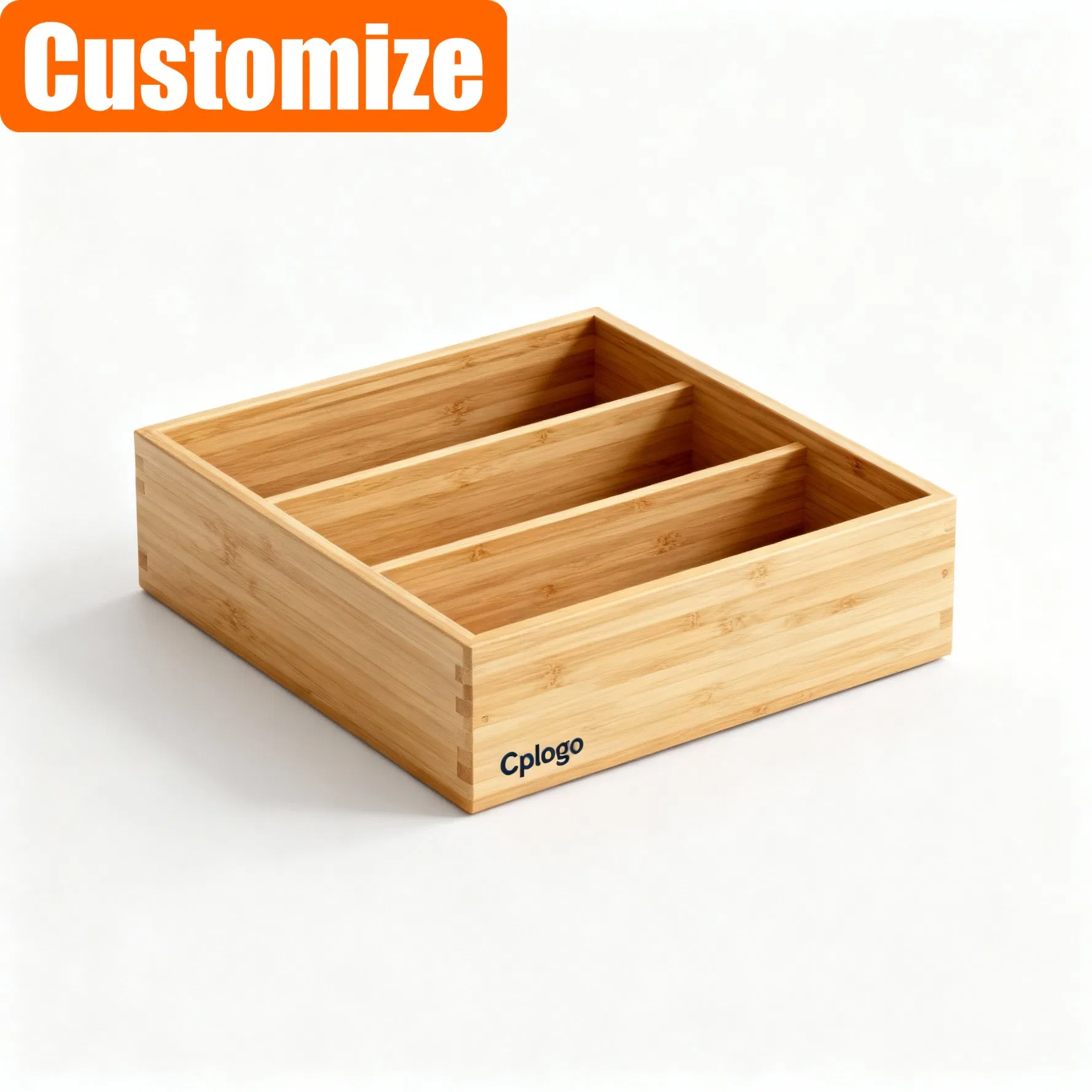 Customized BPA Expandable Desk Bamboo Kitchen Clear Plastic Organizers Organizer Drawer Organizer