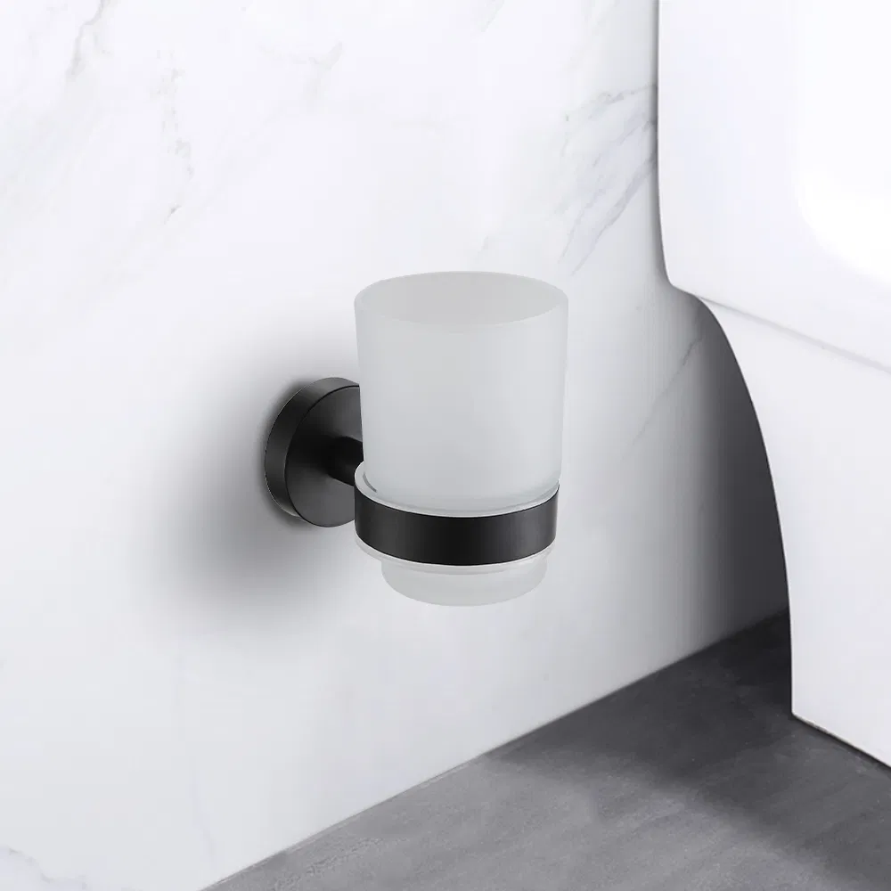 Bathroom Toothbrush Toothpaste Holder Wall Suction Cup Double Tumbler Toothbrush Holder with OEM/ODM