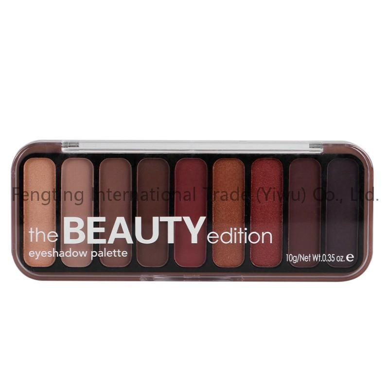 Glitter, Shimmer & Blinding Sparkle with Matte Nine-Color Eyeshadow Palette