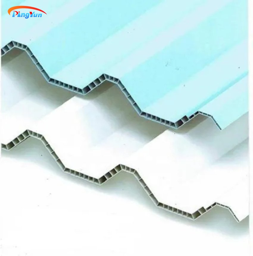 Factory Supply Price/PVC Roof Tile/Transparent Roofing Sheet/UPVC Roof Sheet/PVC Sheets/Hollow Sheet/Teja De PVC/Hoja De PVC/PVC Telhas/UPVC Roofing Materials
