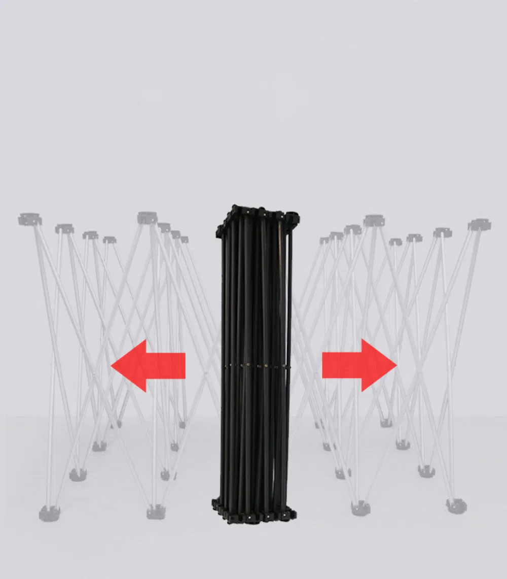 Outdoor Commercial Exhibition Foldable Poster Display Stand