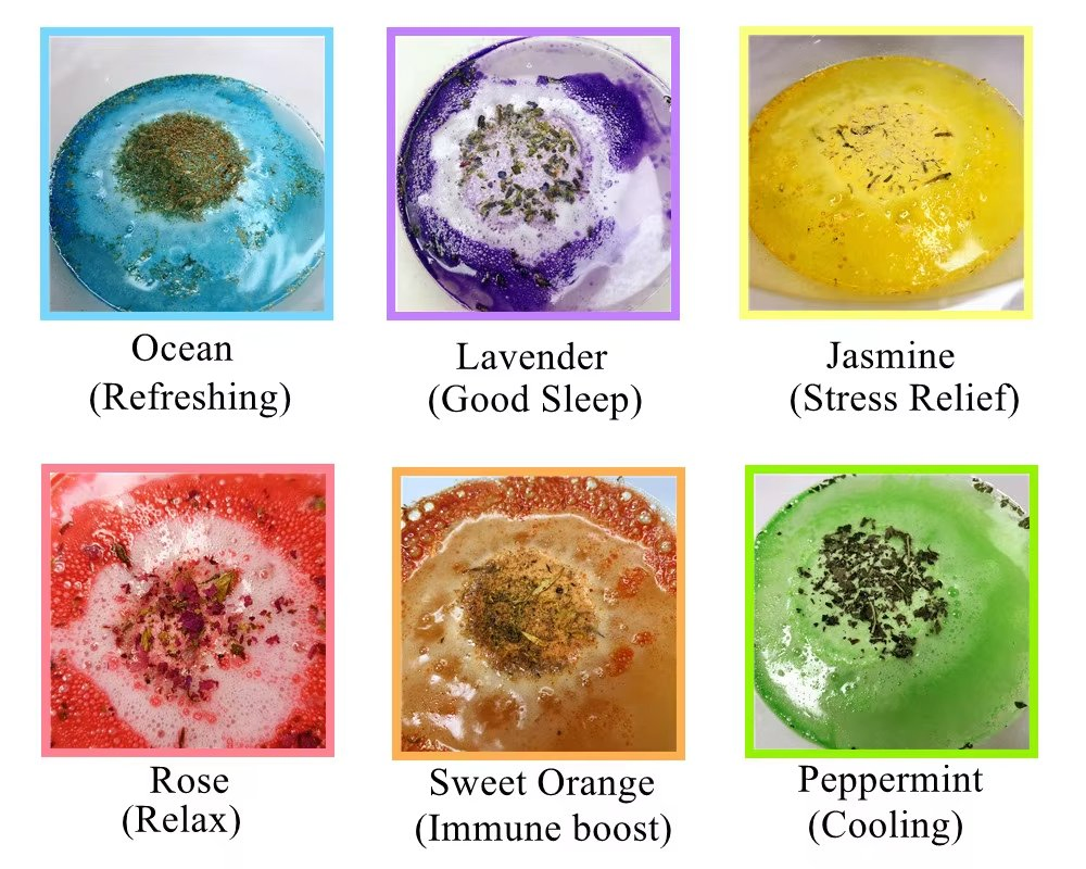 Luxury Aromatherapy Shower Steamers with Essential Oils for Relaxing Shower Steamers